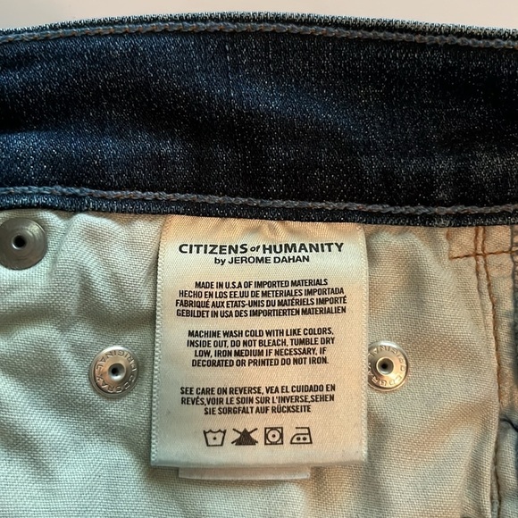 Citizens of Humanity Rocket Crop High Rise Skinny High Rise Size 28 - Picture 13 of 16